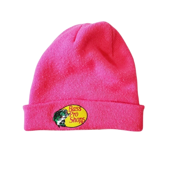 Bass Pro Shops Streetwear Barbie Pink Watchmen Beanie - Picture 3 of 4